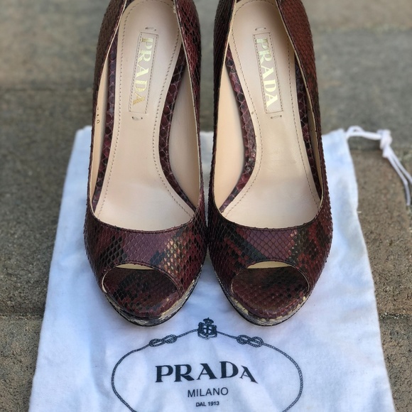 alligator skin heels